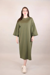 Basic Dress Voile Fashion
